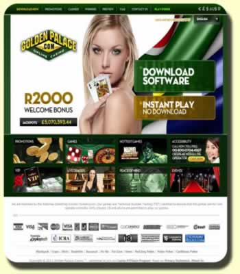 Golden Palace Casino Screenshot